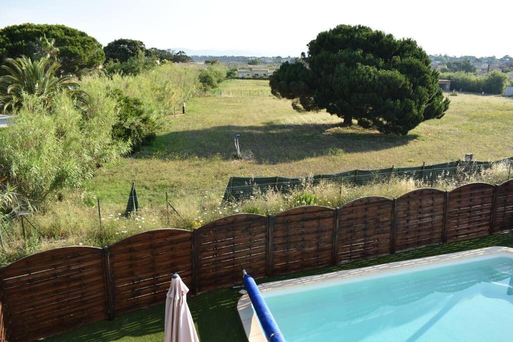 T2: 45M2 :4 Places :Independant Dans Villa Hyères Zewnętrze zdjęcie